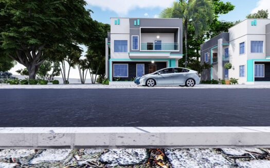 3 Bedroom Fully Detached Bungalow with Inbuilt BQ – Westwood Estate Aco, Lugbe